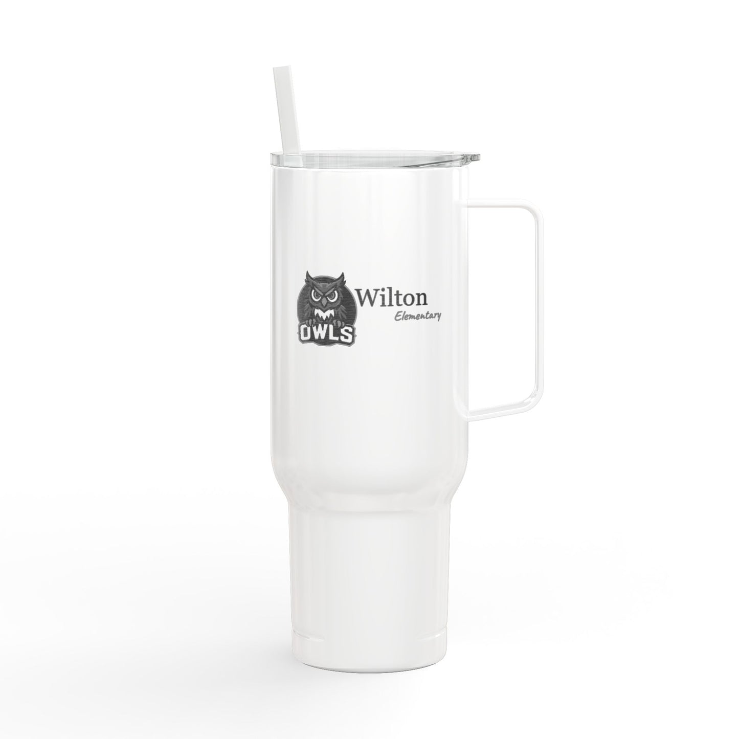 Wilton Owl Engraved Insulated Tumbler - 40oz Travel Mug