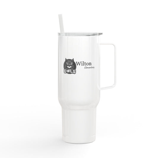 Wilton Owl Engraved Insulated Tumbler - 40oz Travel Mug