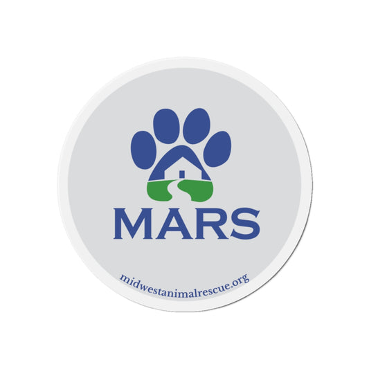 MARS Rescue Logo Magnet — Midwest Animal Rescue & Services Die-Cut Magnet