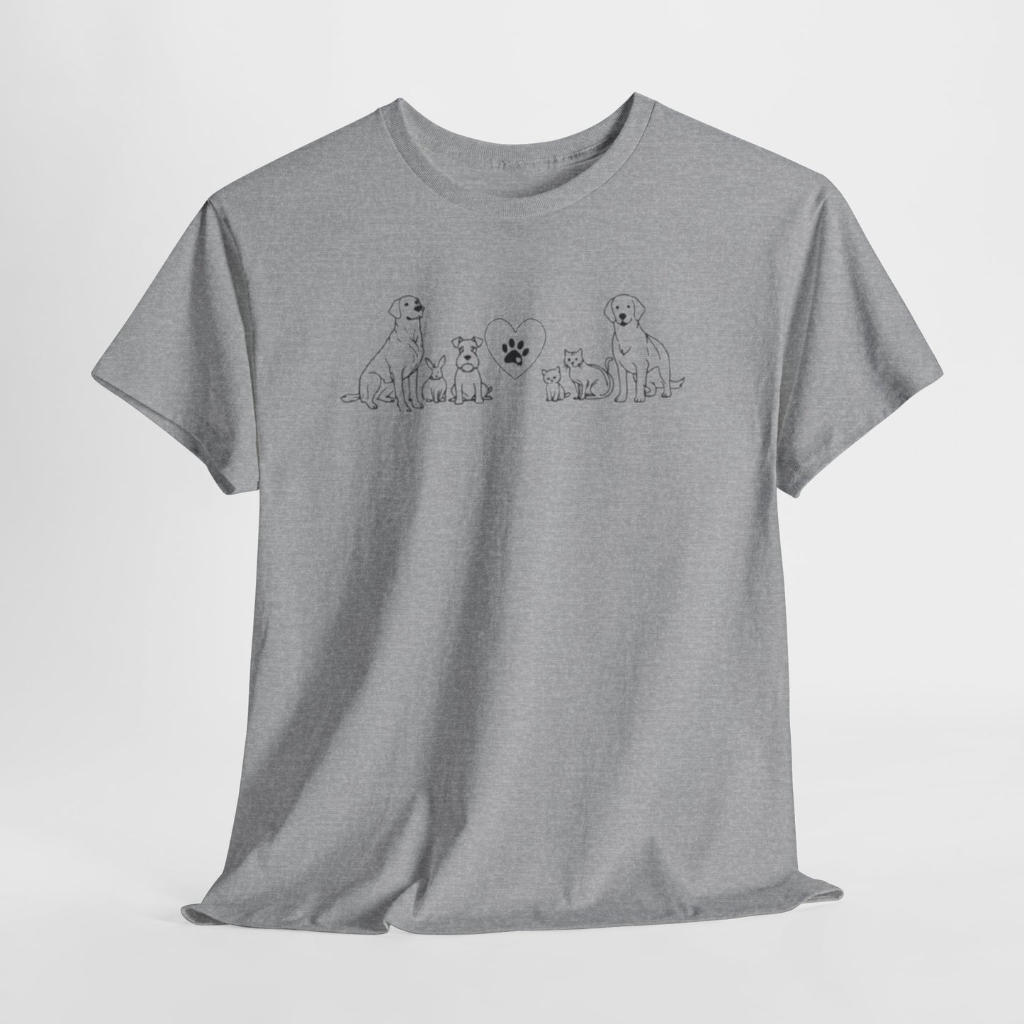 Delta Animal Shelter "Line Art" Collection - Logo on Back