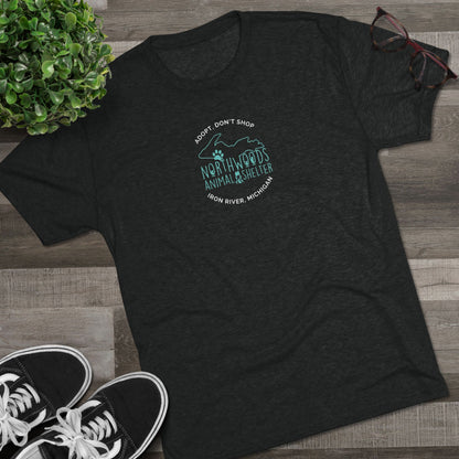 Northwoods Animal Shelter Breathable Tri- Blend T‑Shirt