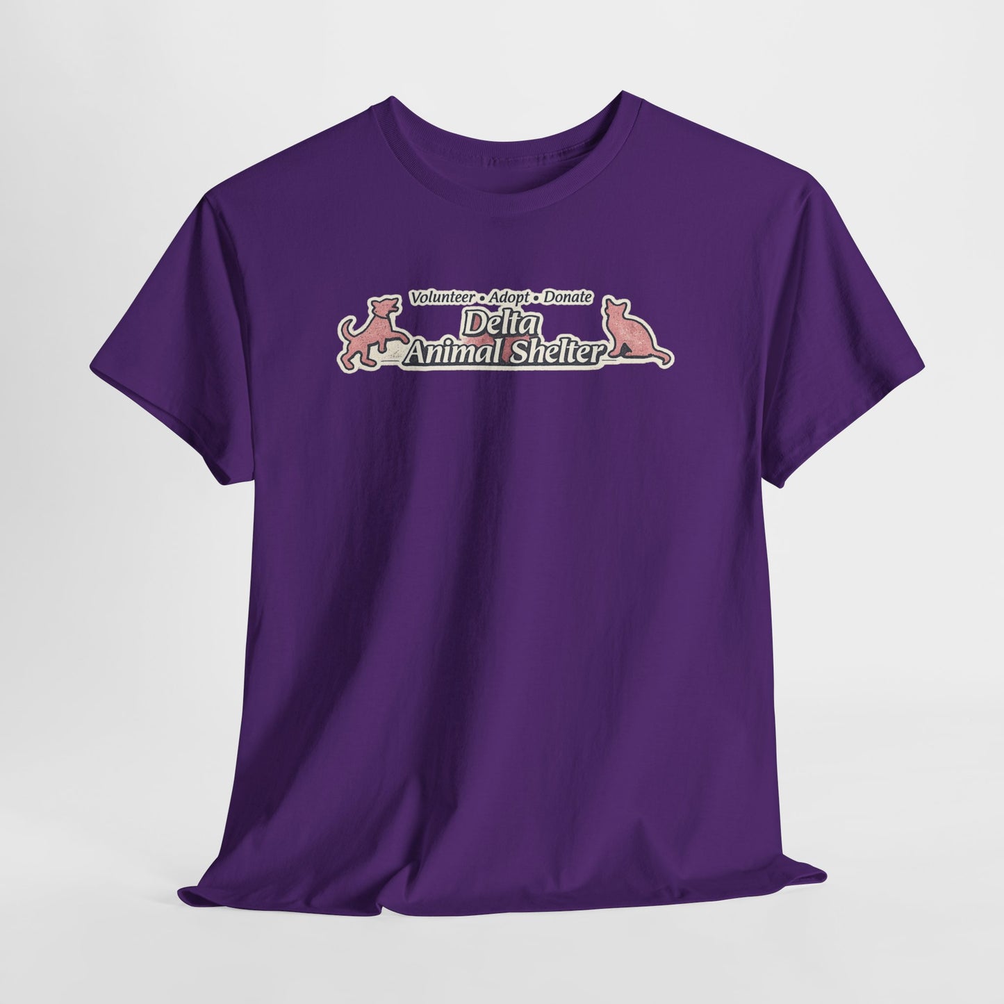 Delta Animal Shelter Volunteer "Retro" Collection T-Shirt (Internal)