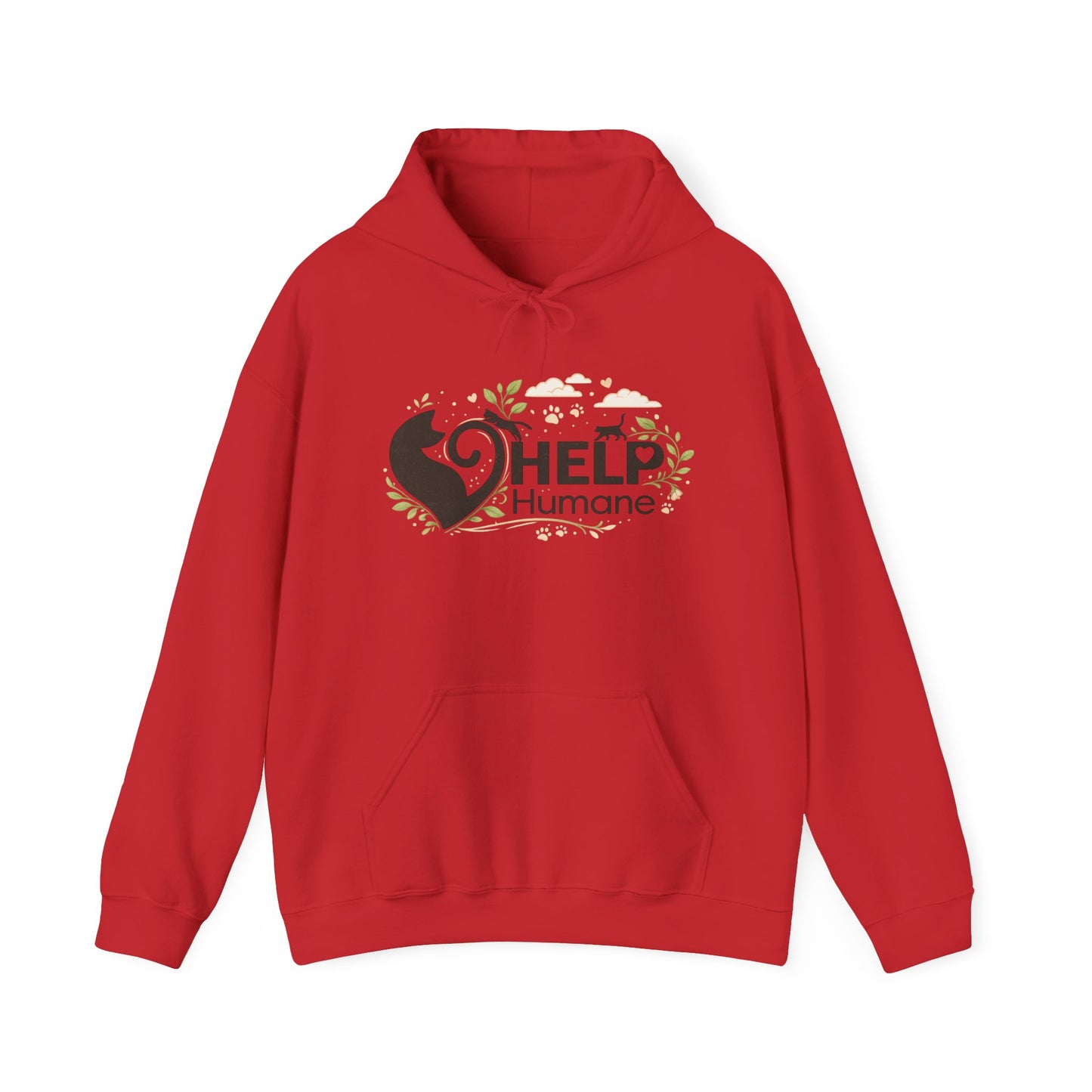NEW! Eco Style Help Humane Logo Hoodie