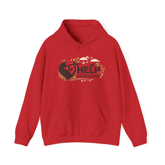 NEW! Eco Style Help Humane Logo Hoodie