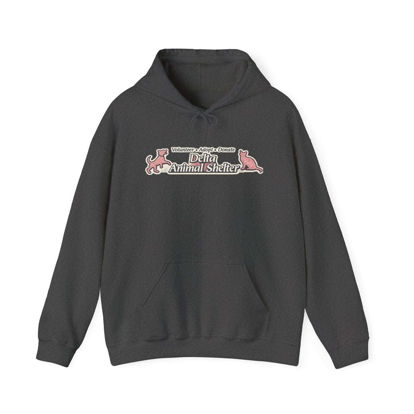 Delta Animal Shelter Hoodie "Retro" Collection