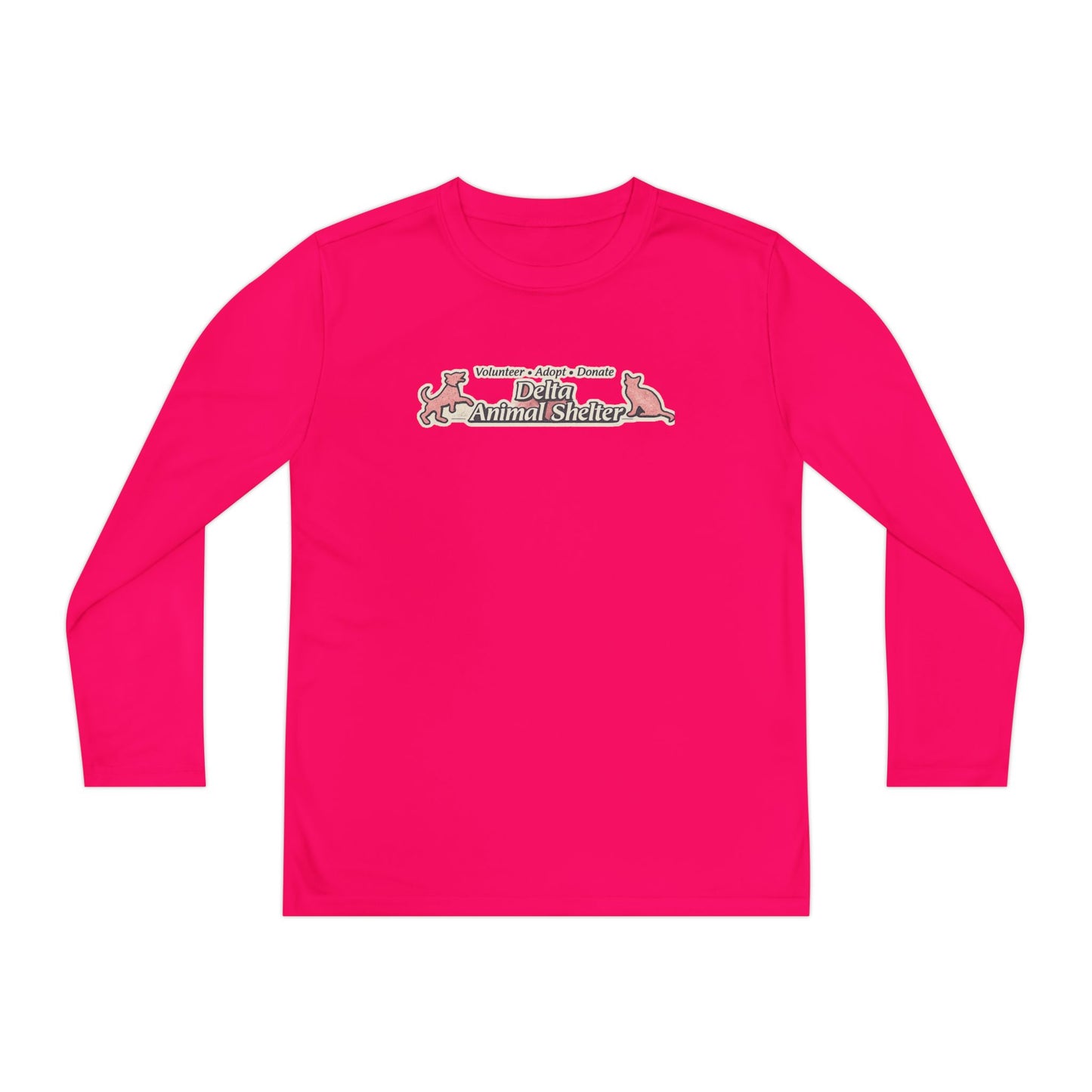 Youth Long Sleeve Delta Animal Shelter "Retro" Collection