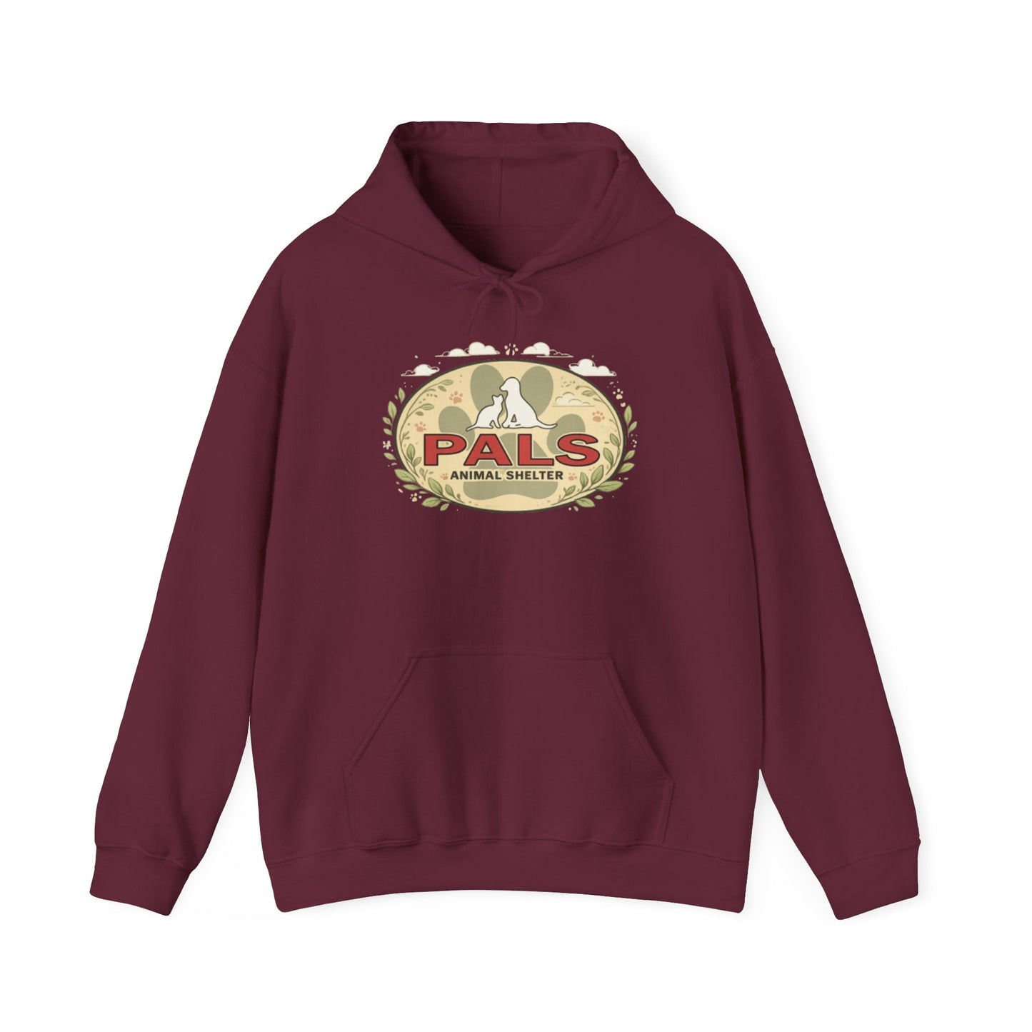 PALS Animal Shelter Eco Style Logo Hoodie