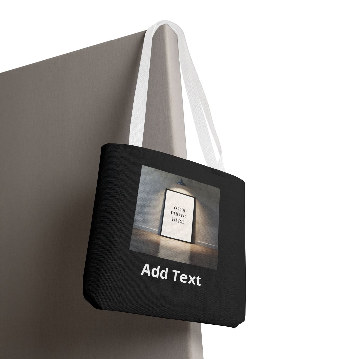 Custom Photo Tote Bag — Personalized Photo & Add Text