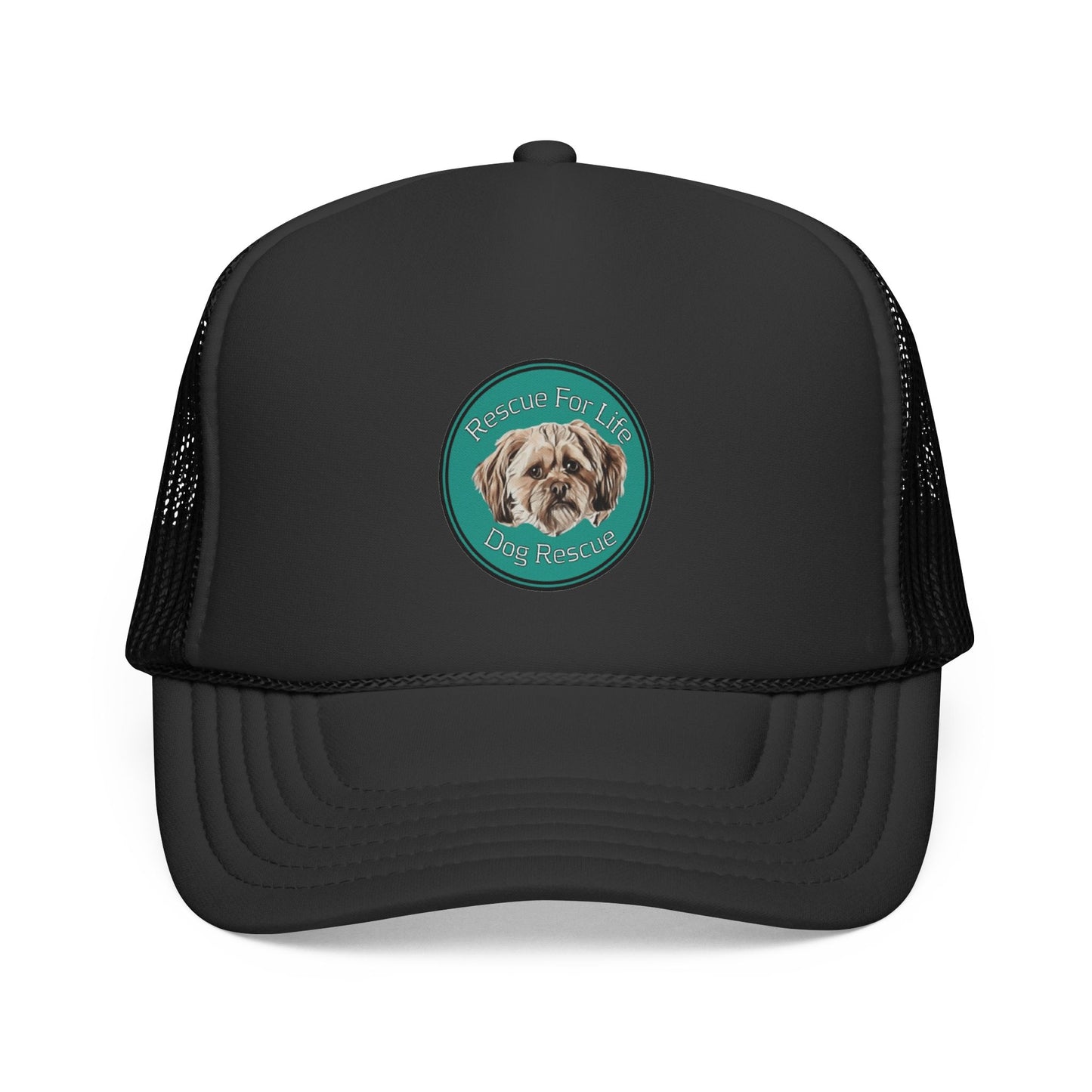 Rescue For Life Dog Patch Trucker Cap