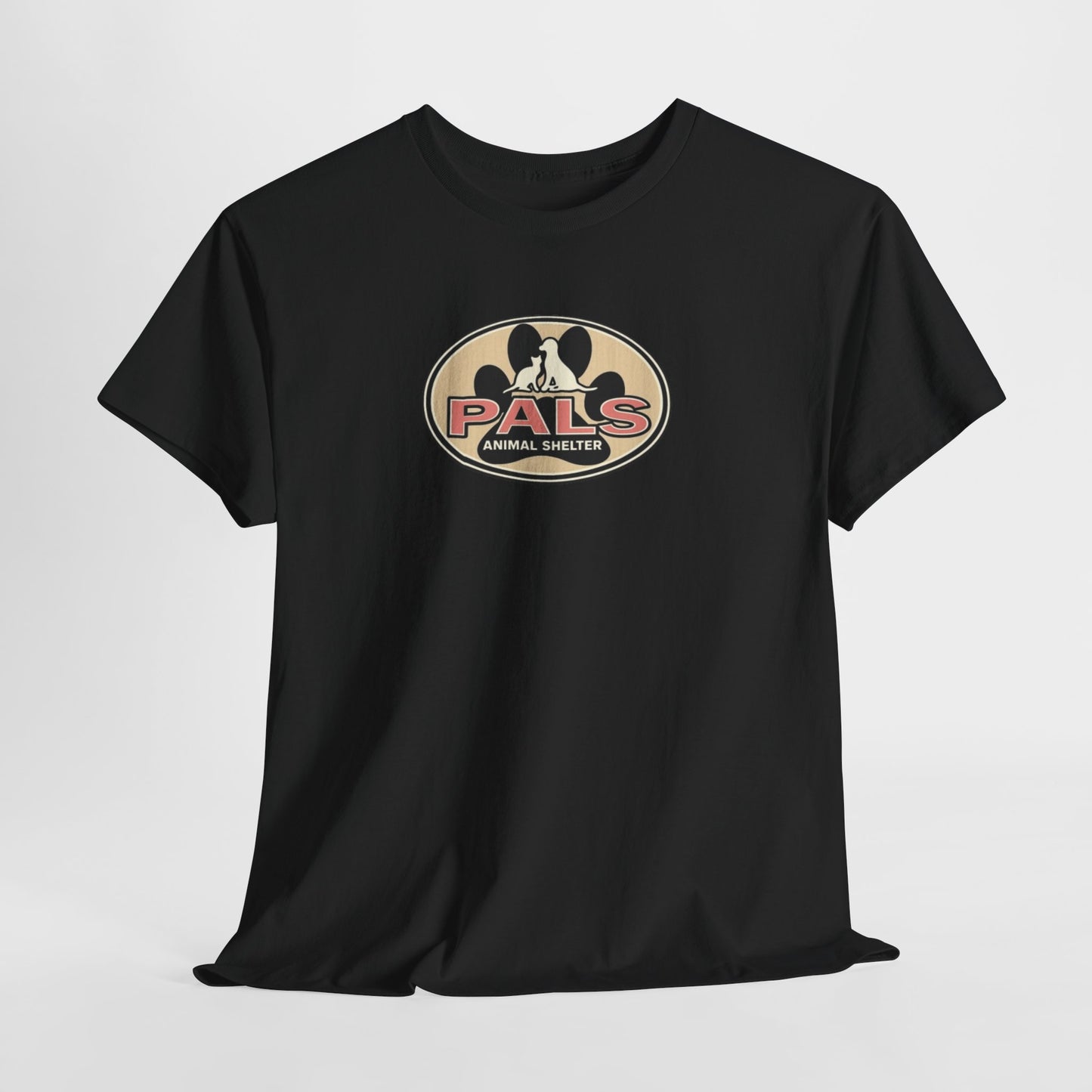 PALS Animal Shelter Retro Style Logo Tee