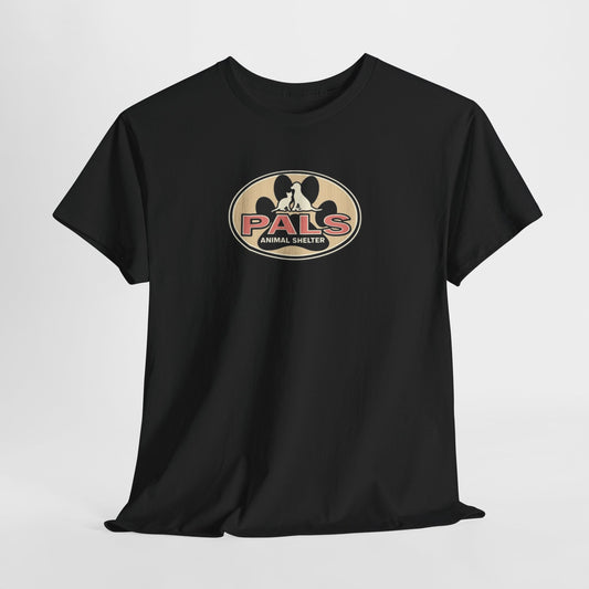 PALS Animal Shelter Retro Style Logo Tee