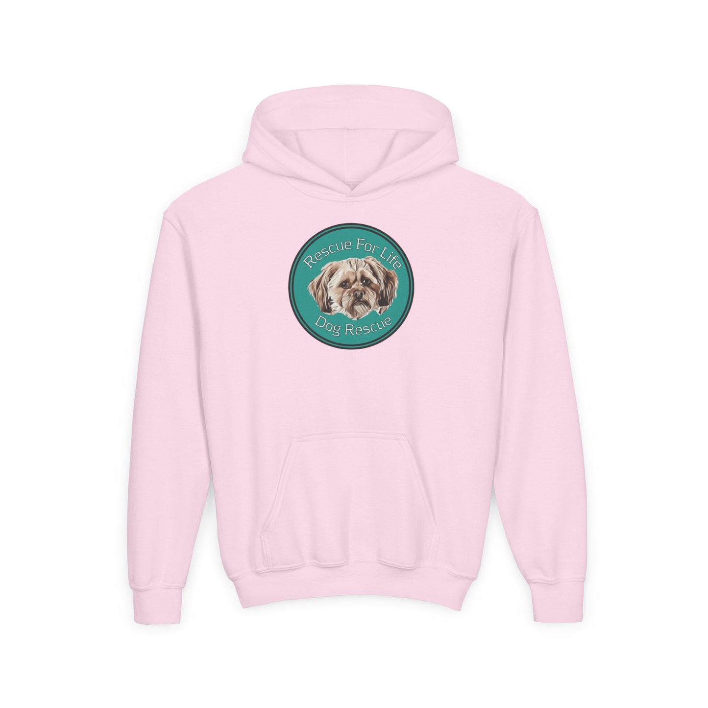 Rescue for Life Youth Hoodie Current Mascot - Fundraising