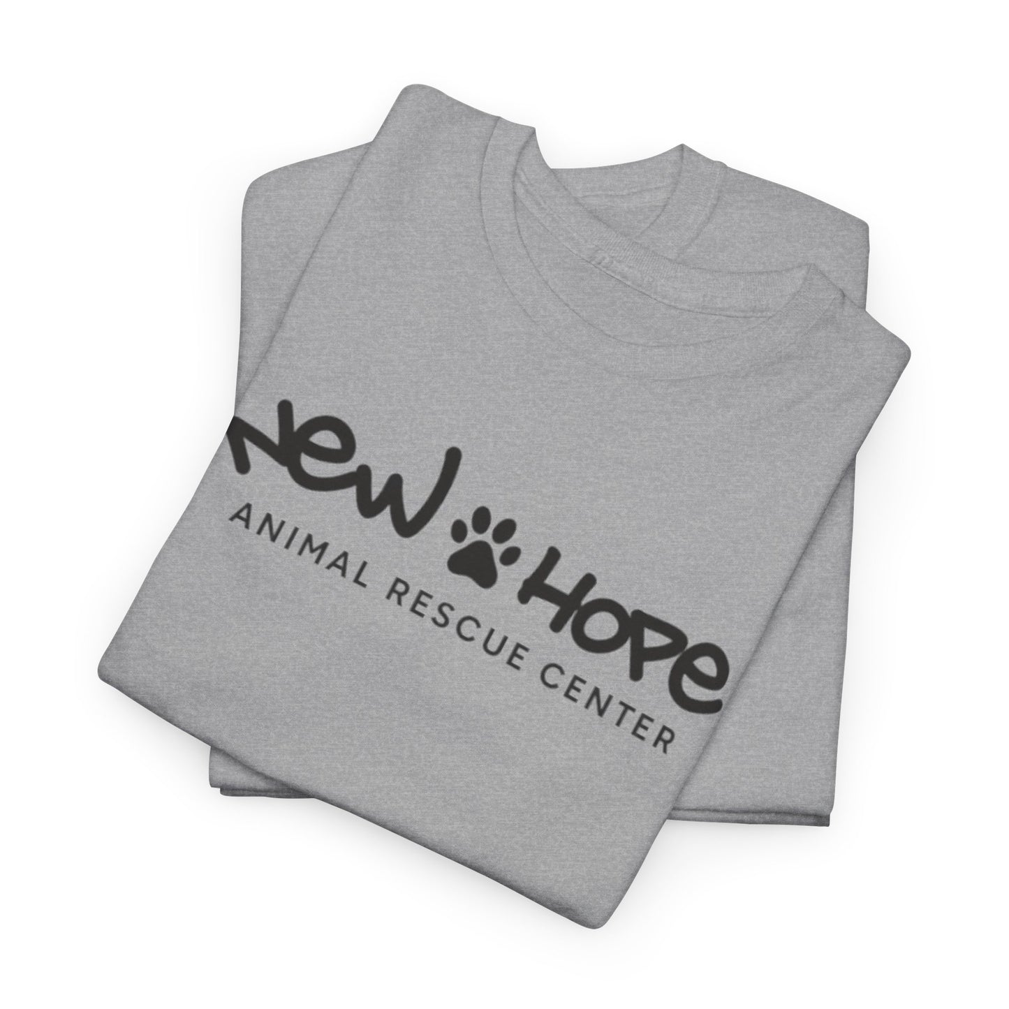 New Hope Animal Rescue Center T-Shirt — Paw Logo Tee for Animal Lovers