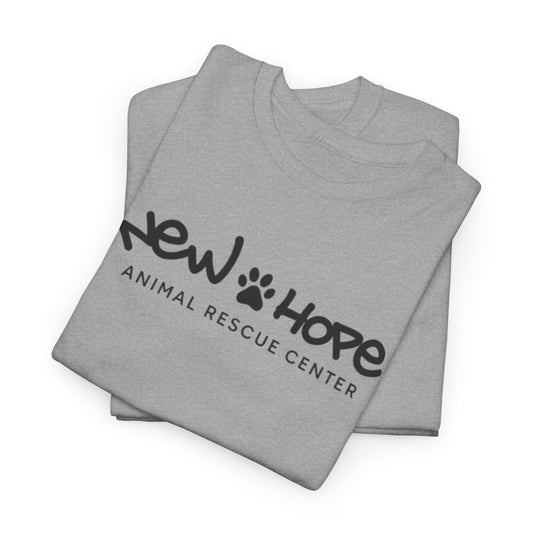 New Hope Animal Rescue Center T-Shirt — Paw Logo Tee for Animal Lovers