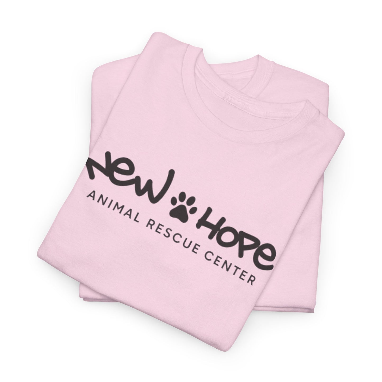 New Hope Animal Rescue Center T-Shirt — Paw Logo Tee for Animal Lovers