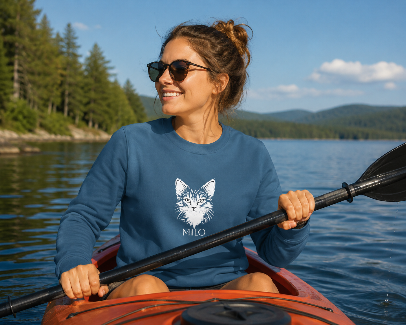 Personalized Embroidered Crewneck Sweatshirt