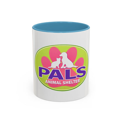 PALS Animal Shelter Accent Coffee Mug – 11/15oz Pet Rescue Logo Mug