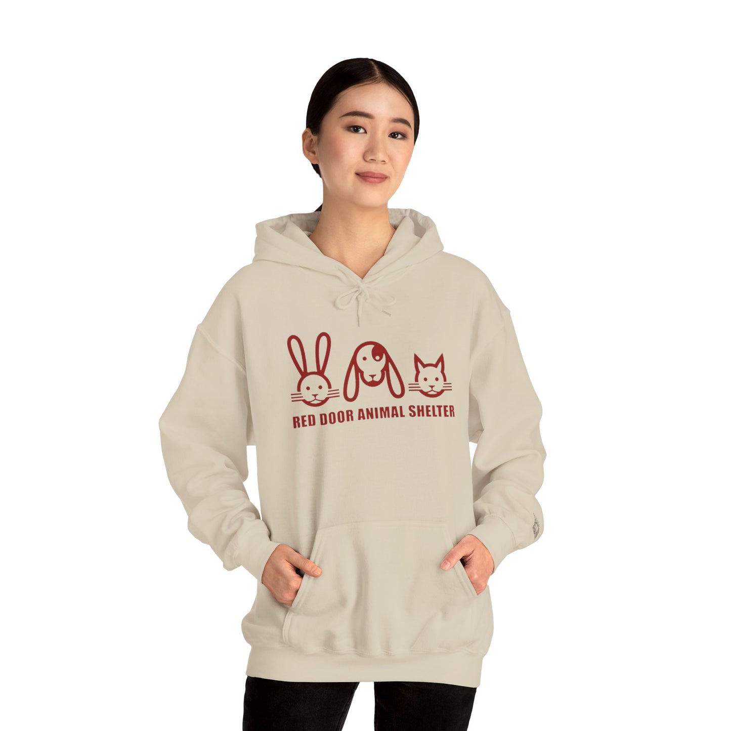 Red Door Animal Shelter Unisex Hoodie
