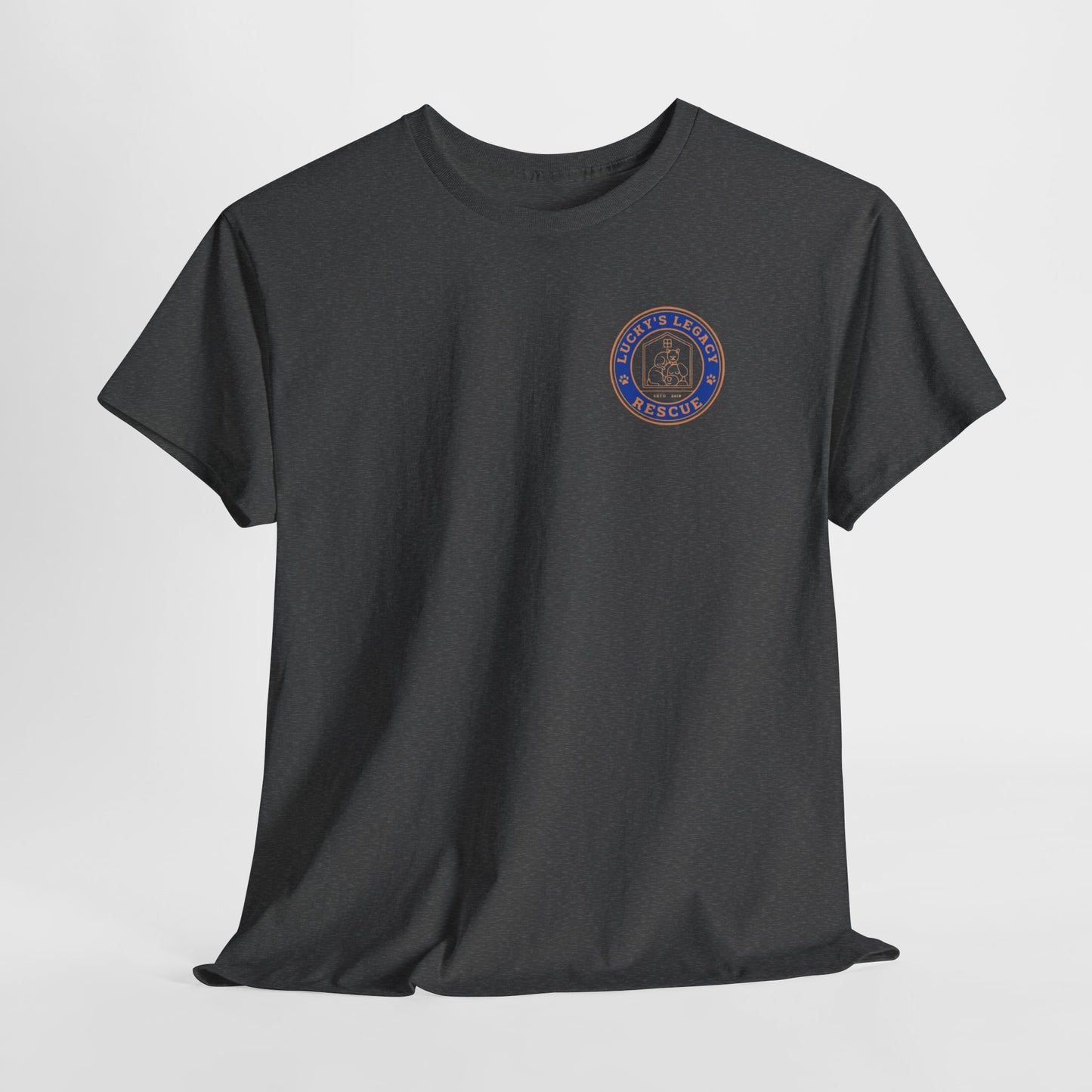 Lucky's Legacy Rescue Badge T-Shirt