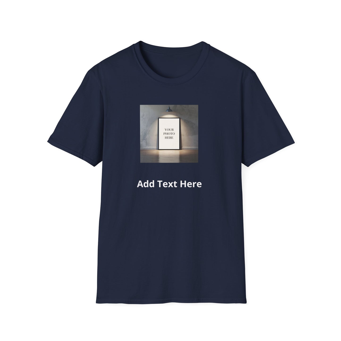 Customizable T-Shirt Photo & Text