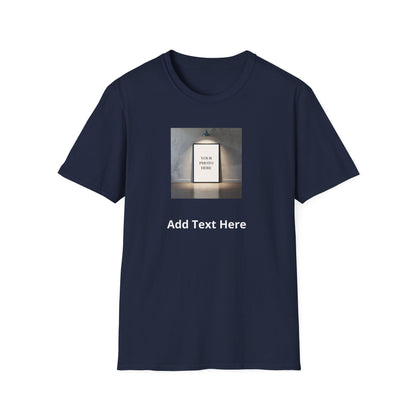Customizable T-Shirt Photo & Text