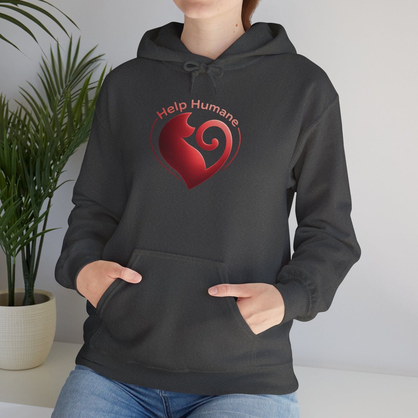 Help Humane Heart Hoodie — Compassion Awareness Pullover