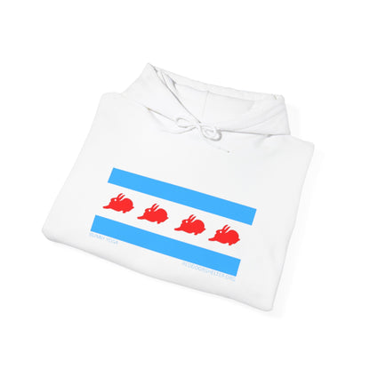 Chicago Skyline Hooded Sweatshirt