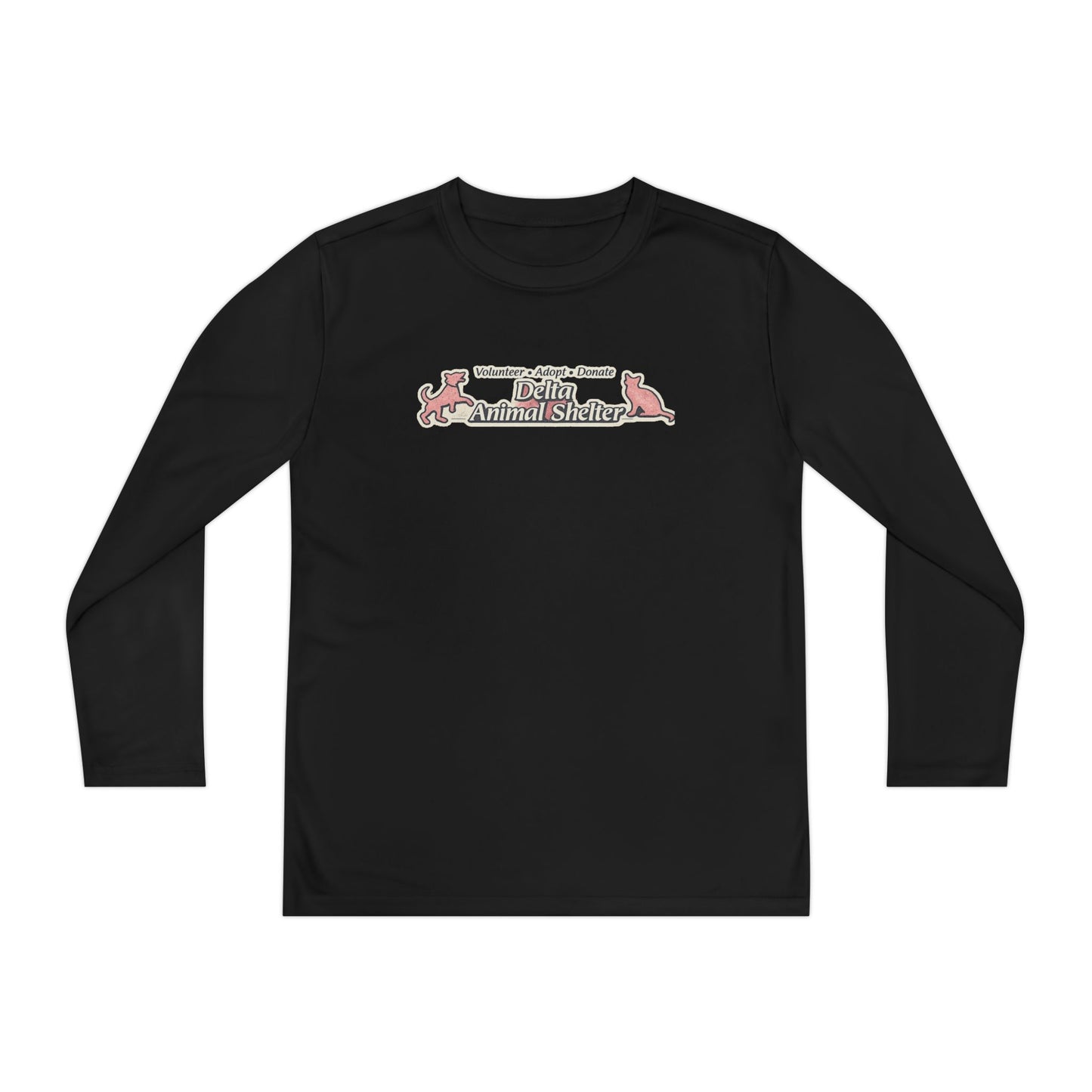 Youth Long Sleeve Delta Animal Shelter "Retro" Collection
