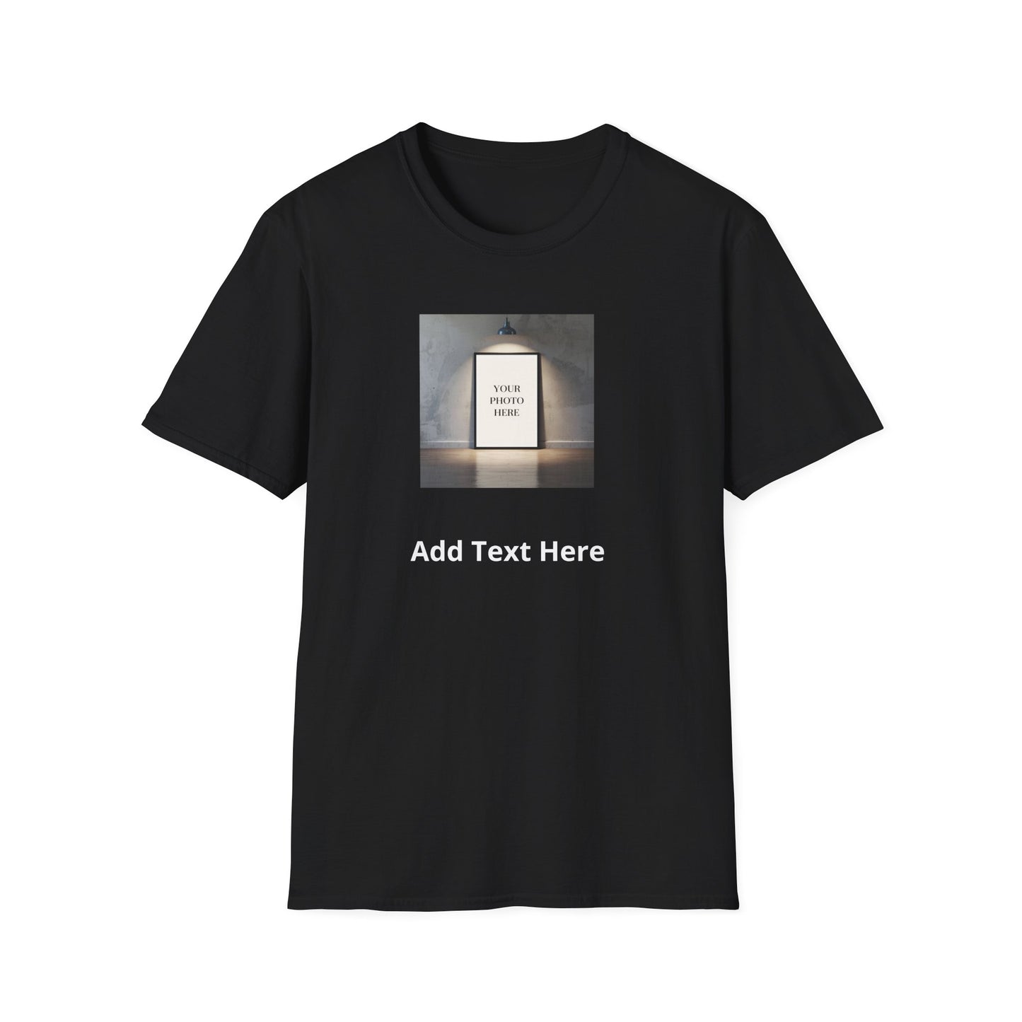 Customizable T-Shirt Photo & Text