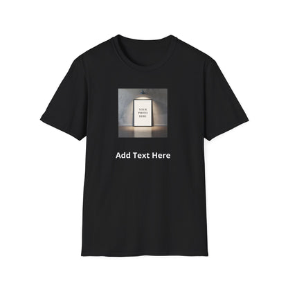 Customizable T-Shirt Photo & Text
