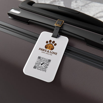 Paws and Love Luggage Tag