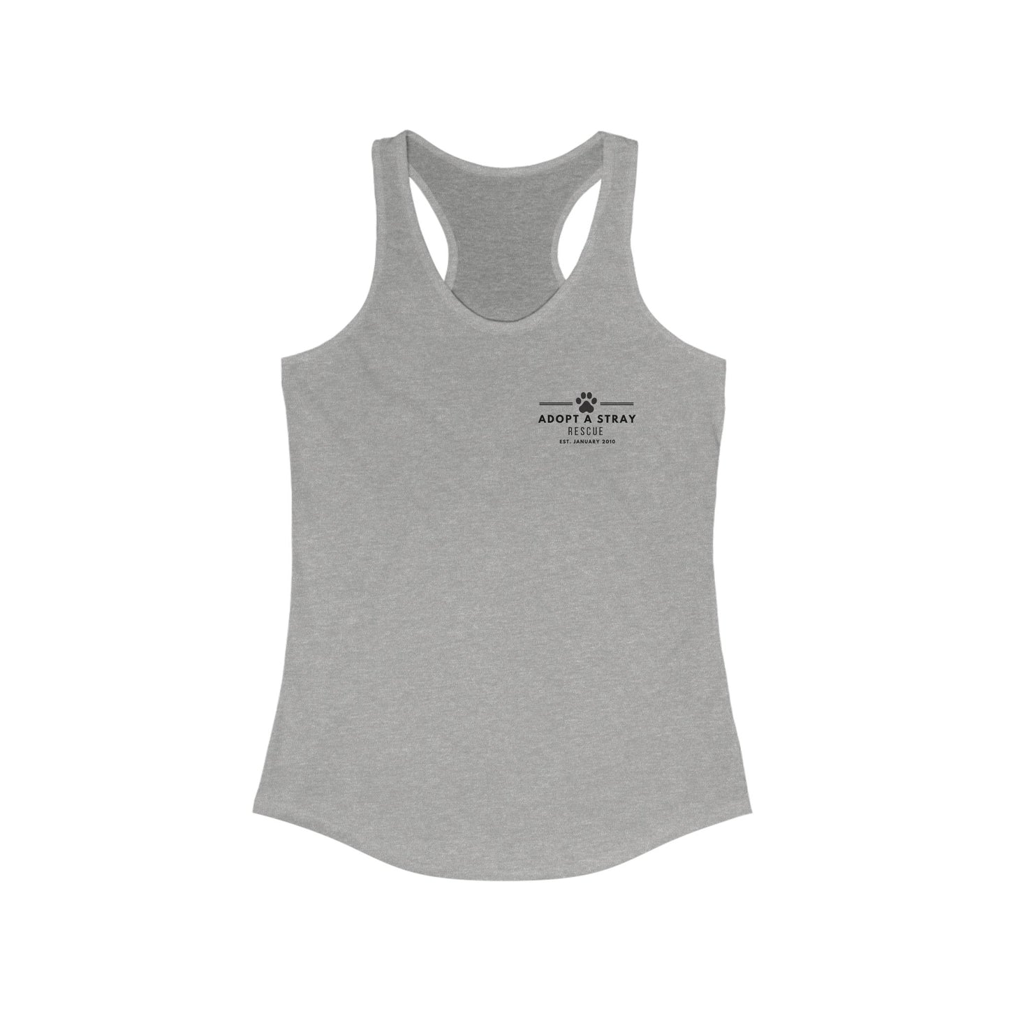 Adopt a Stray Rescue Women's Ideal Racerback Tank