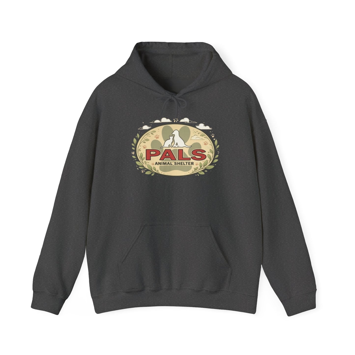 PALS Animal Shelter Eco Style Logo Hoodie