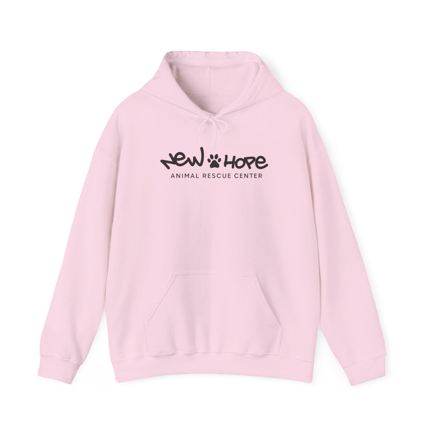 New Hope Animal Rescue Hoodie — Paw Logo Charity Sweatshirt