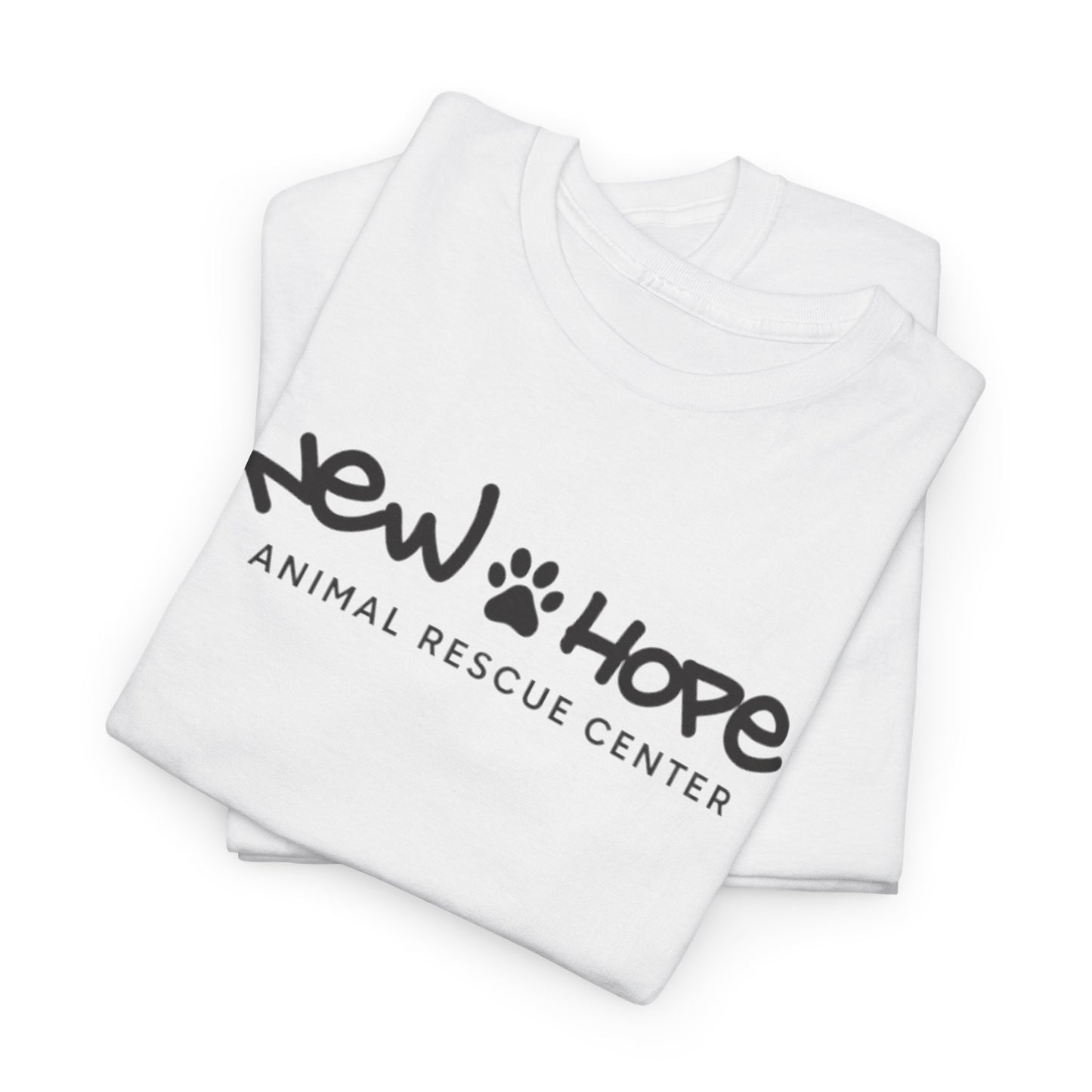New Hope Animal Rescue Center T-Shirt — Paw Logo Tee for Animal Lovers