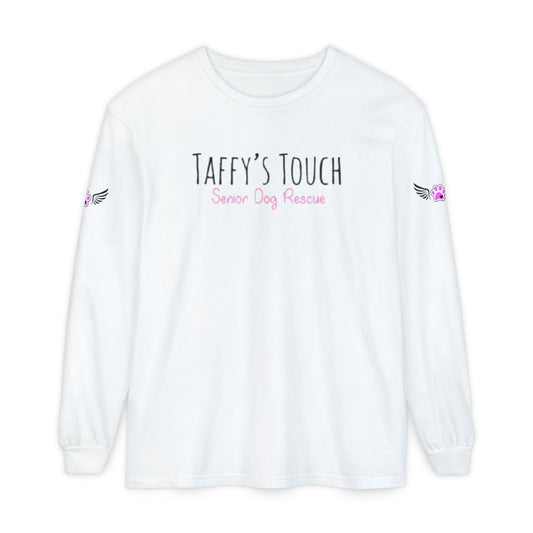 Taffy’s Touch Senior Dog Rescue Long Sleeve - Wings on the Sleeves