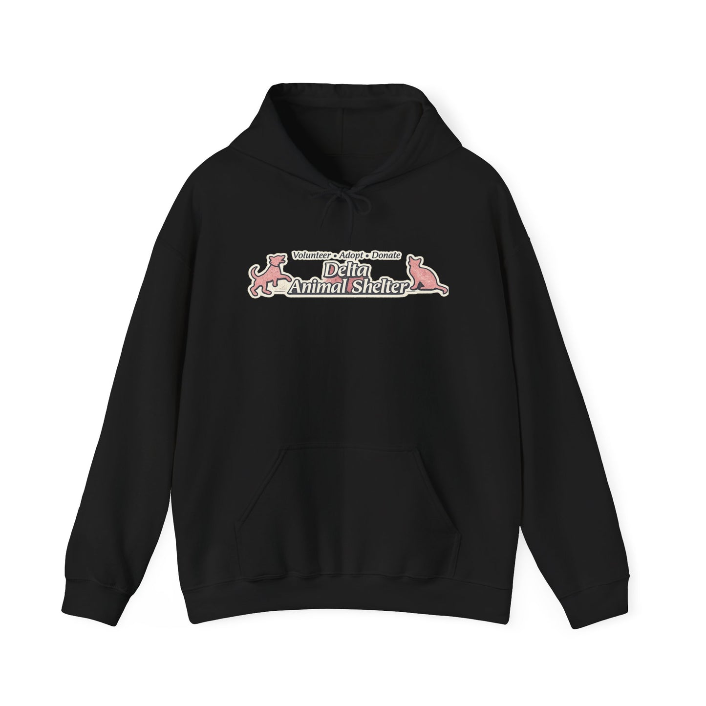 Delta Animal Shelter Hoodie "Retro Collection" (Internal)