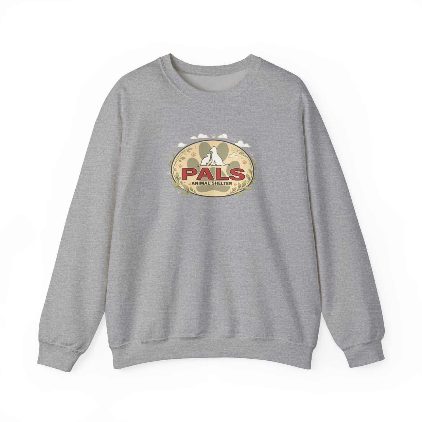 PALS Animal Rescue Fundraising Crewneck Sweatshirt Eco Style