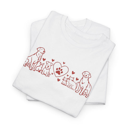 Delta Animal Shelter Valentine's Day Collection T-Shirt