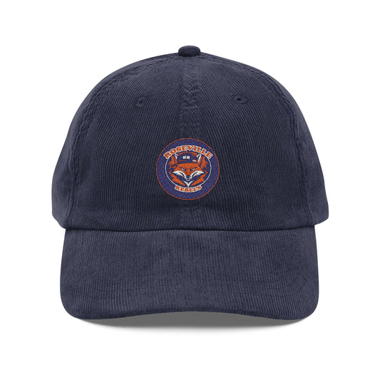 Roseville Vintage Corduroy Cap - Embroidered