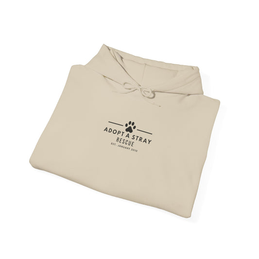 Adopt a Stray Rescue Hoodie — Animal Rescue Awareness Sweatshirt