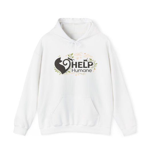 NEW! Eco Style Help Humane Logo Hoodie