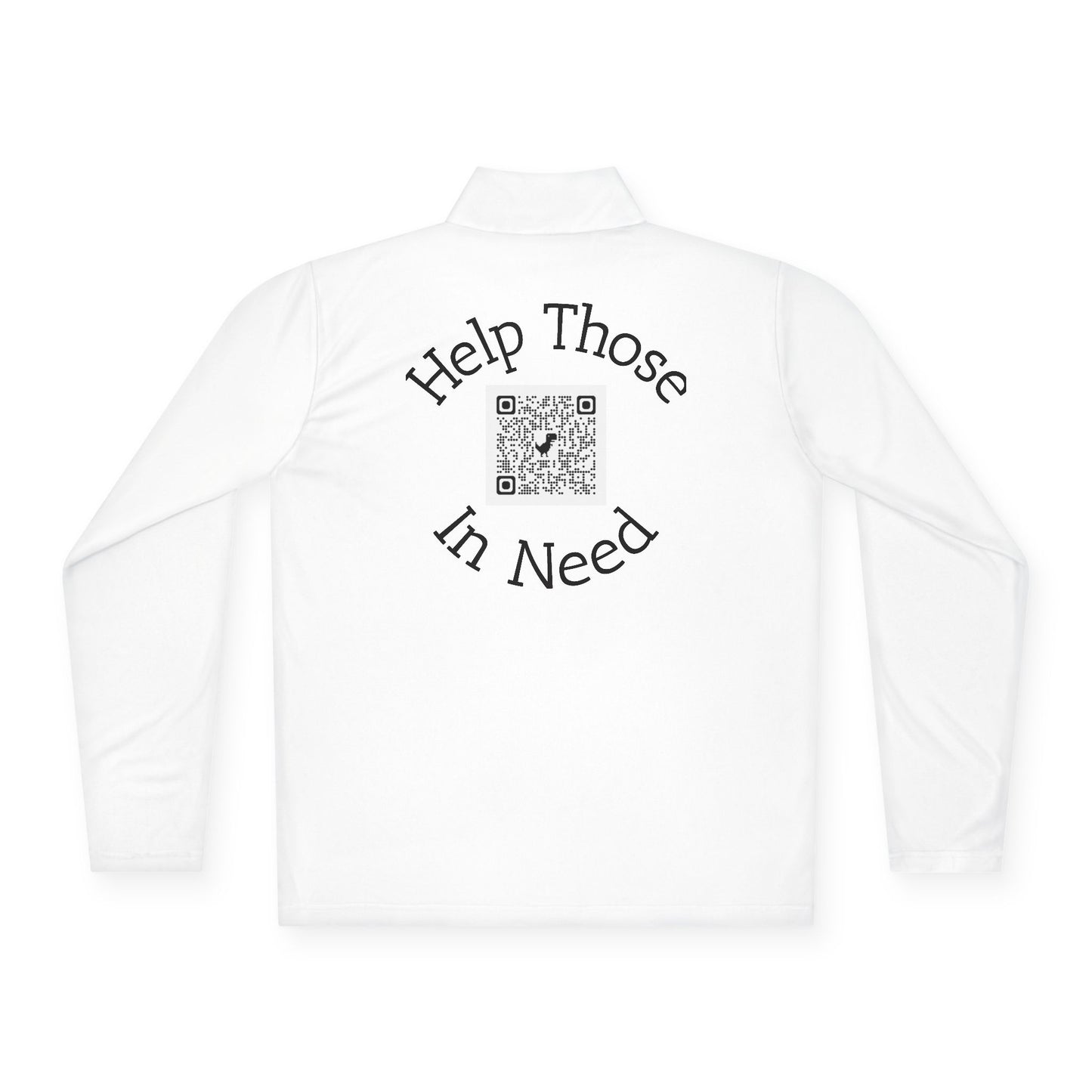 Happy Tails Unisex Quarter-Zip Pullover for Charity Support