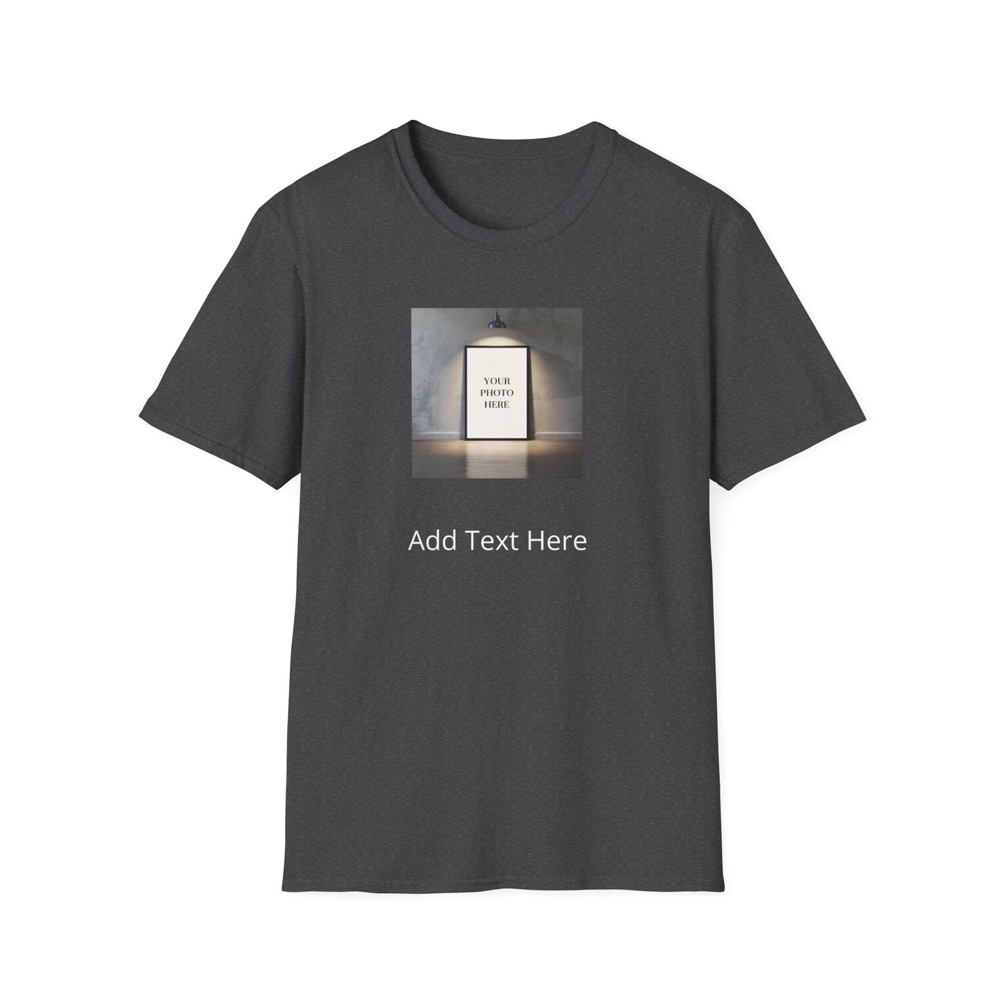 Customizable T-Shirt Photo & Text