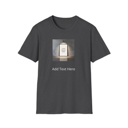 Customizable T-Shirt Photo & Text