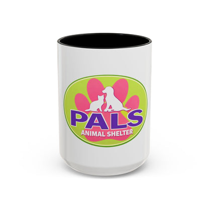 PALS Animal Shelter Accent Coffee Mug – 11/15oz Pet Rescue Logo Mug