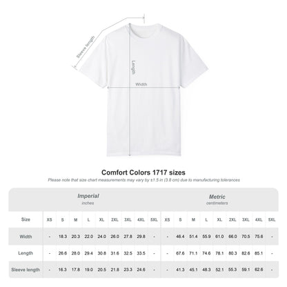 W.J. Embroidered White Silhouette on Dark T-Shirt
