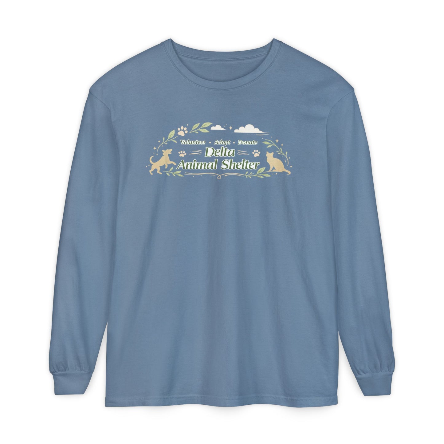 Delta Animal Shelter Long Sleeve "Eco" Collection Tee