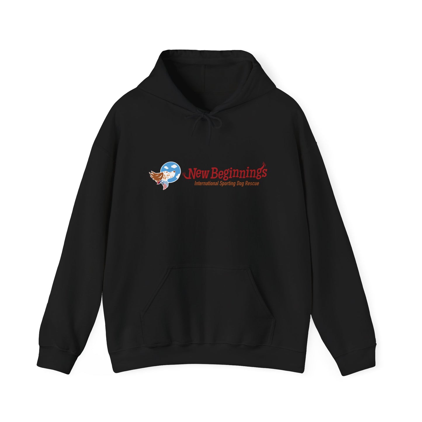 New Beginnings Hoodie — Inspirational 'New Beginnings' Logo Sweatshirt