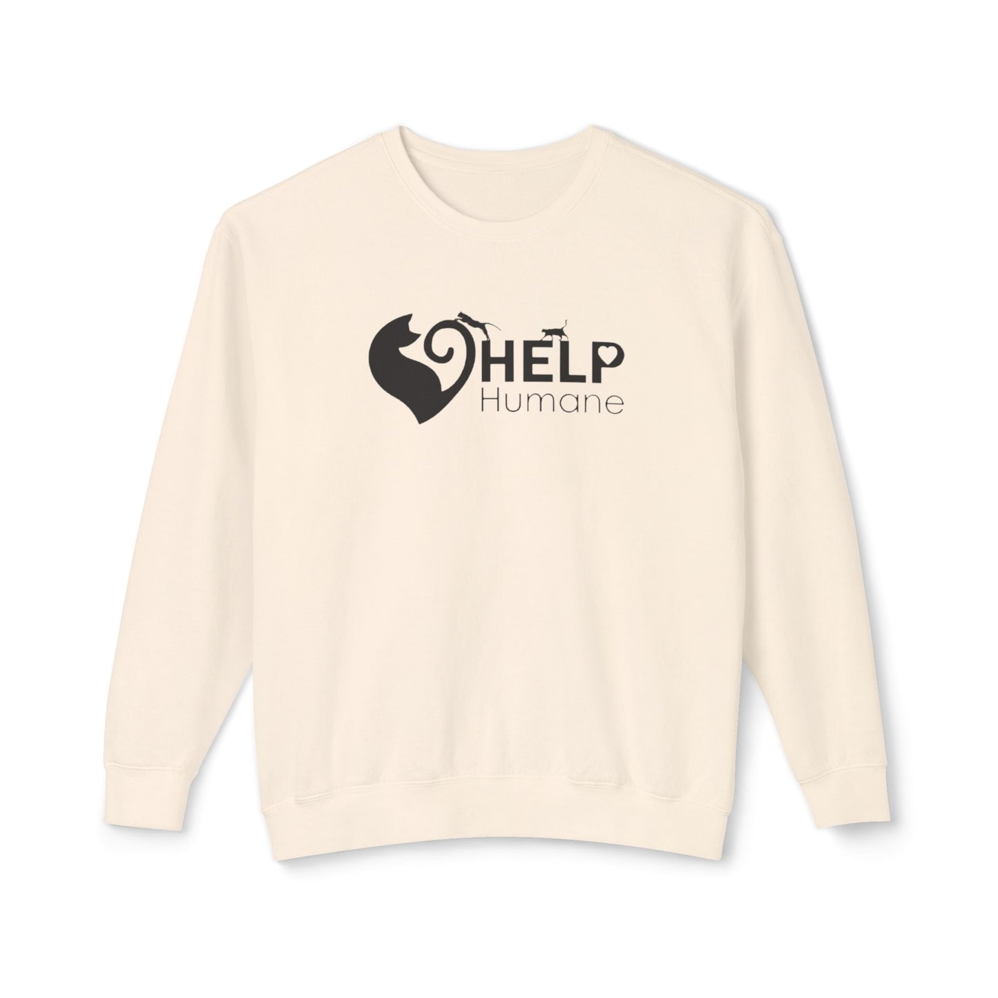 HELP Humane Logo Sweatshirt — Animal Rescue Crewneck